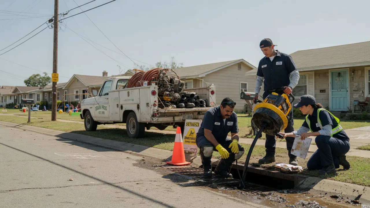 Drain Cleaning in Somerville, TX near me